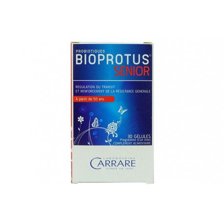PROBIOTIQUES BIOPROTUS SENIOR - 30 GELULES - LABORATOIRES CARRARE